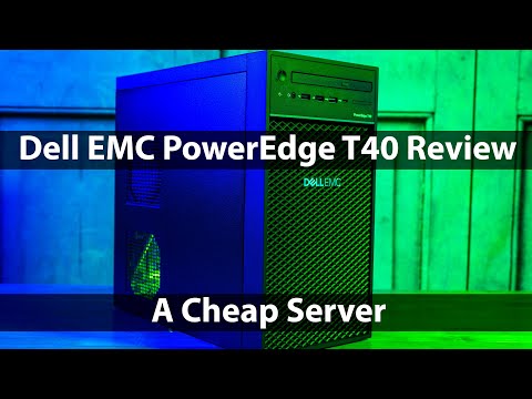 Dell poweredge t40 tower server, windows