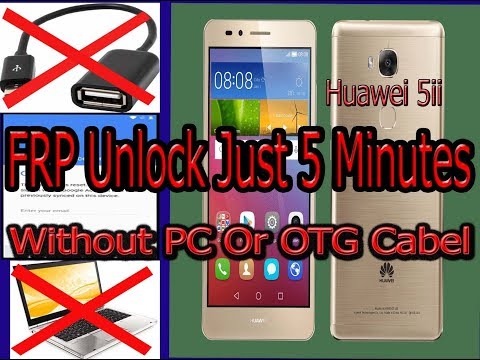 How to HUAWEI Y5II FRP UNLOCK WITHOUT PC OR OTG CABLE 100% (Bangla Tutorial)