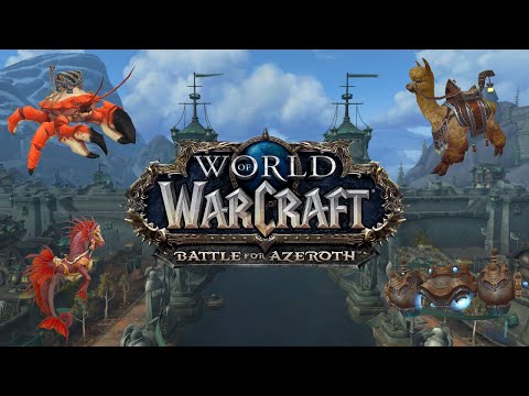 Battle For Azeroth Mount Guide Part 2 - How To Get All Easy/Rare Mounts From Patch 8.2 Through 8.3