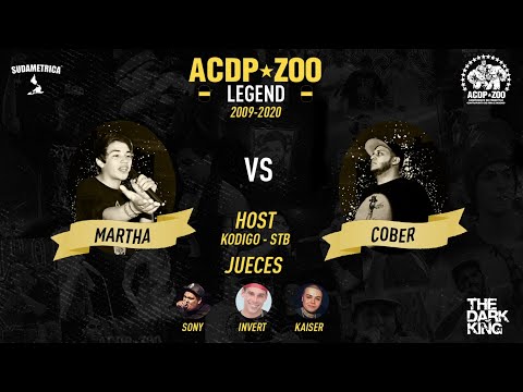 Martha vs Cober - ACDPZOO LEGEND Octavos de FINAL ACDPZoo Platinum ( Original FULL HD )