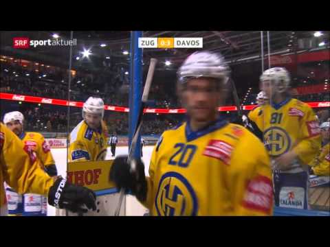 EV Zug vs. HC Davos (2:4) - 20.02.2016