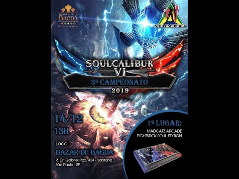 Third Brazilian Soul Calibur VI Championship all recorded fights (Vini, Miura, W-Lopes, Toshiaki...)
