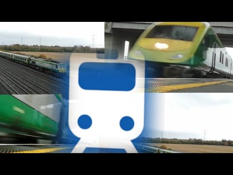 IRC Christmas Day 5. Trains in Kildare: Stacumny Bridge & Hazelhatch & Celbridge