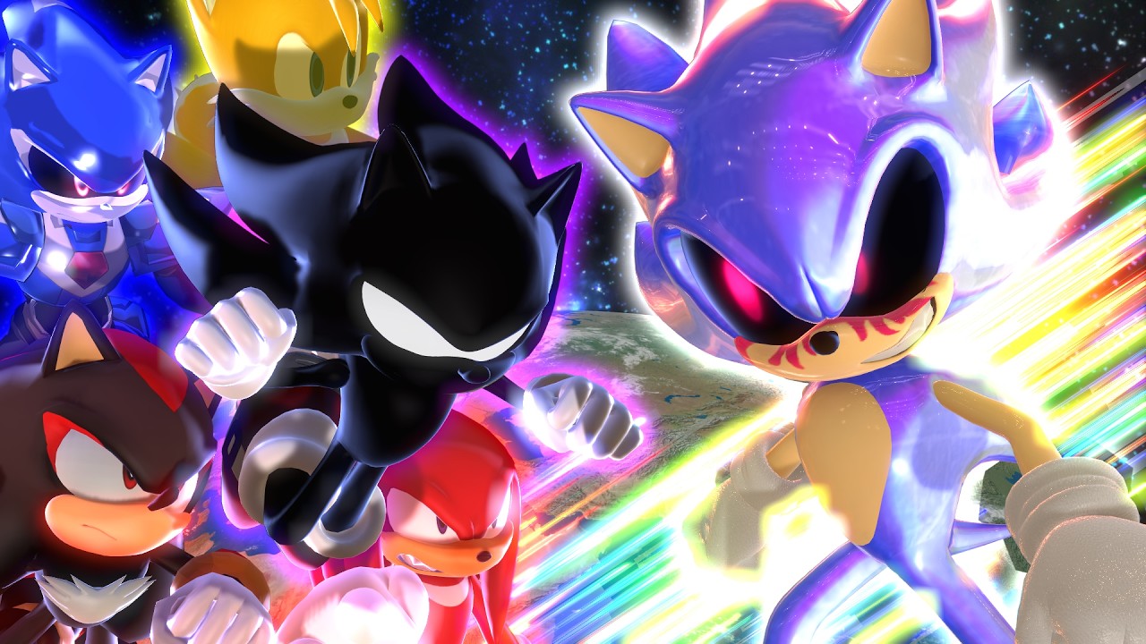 Dark Sonic And The World V.S. Hyper Sonic.EXE (Season 2 Finale) [Animation] ソニック v. ソニック