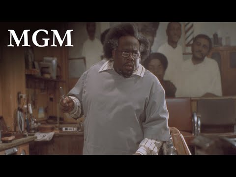 Thumbnail of the video: Barbershop (2002) | Barbershop Talk: Rosa Parks | MGM Studios