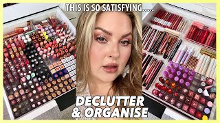 Declutter + Aesthetic Lipstick Organisation! Lip Pencils, Lipsticks, Lip Gloss & More!