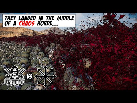 2 MILLION CHAOS v 40,000 IMPERIAL GUARD DROP ZONE! | Warhammer 40K | MODDED UEBS2