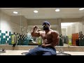 Light back and biceps workout