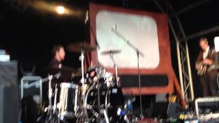 Theme from Pbs- Public Service Broadcasting- Live at Green Man music fest (Aug 18, 2013)