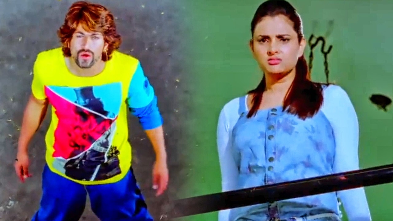 यश दारू पिकर राम्या के घर के बाहर शोर मचा रहा है | Yash Comedy Sce