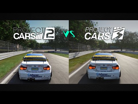 Project Cars 3 vs Project Cars 2 Graphics/Sound Comparison | Oulton Park | BMW 320TC E90