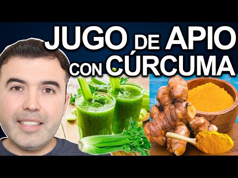 JUGO DE APIO CON CURCUMA EN AYUNAS - Beneficios Y Contraindicaciones