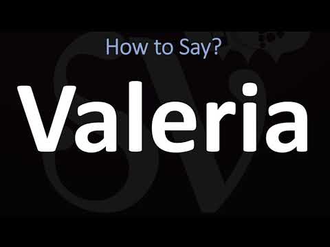 How to Pronounce Valeria? (CORRECTLY)