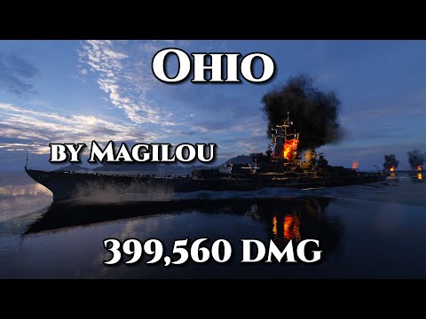 World of Warships: Ohio - Almost 400k DMG in Ranked by Magilou