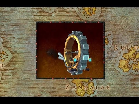World of Warcraft - Reittier - Mechamotorrad Modell W