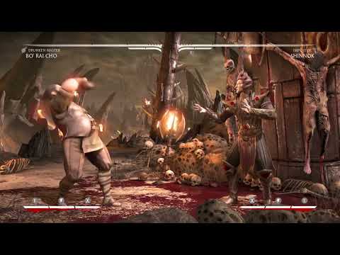 Mortal Kombat X - Bo' Rai Cho: 51% Combo - 1 Bar Meter (Drunken Master)