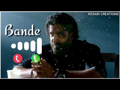 Bande Song Ringtone | Vikram Vedha | Hrithik Roshan| Saif Ali Khan| Bande Song Ringtone Vikram Vedha