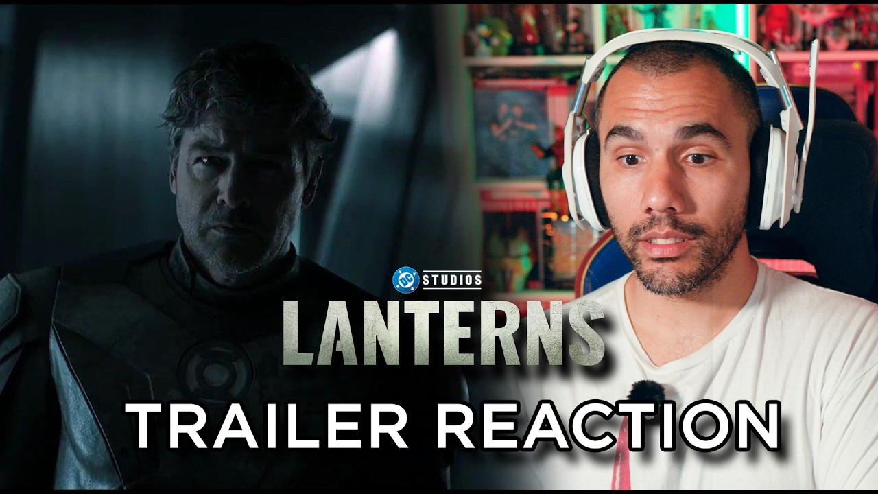 LANTERNS TRAILER REACTION: SEMBRA FIGHISSIMO MA IL COSTUME...