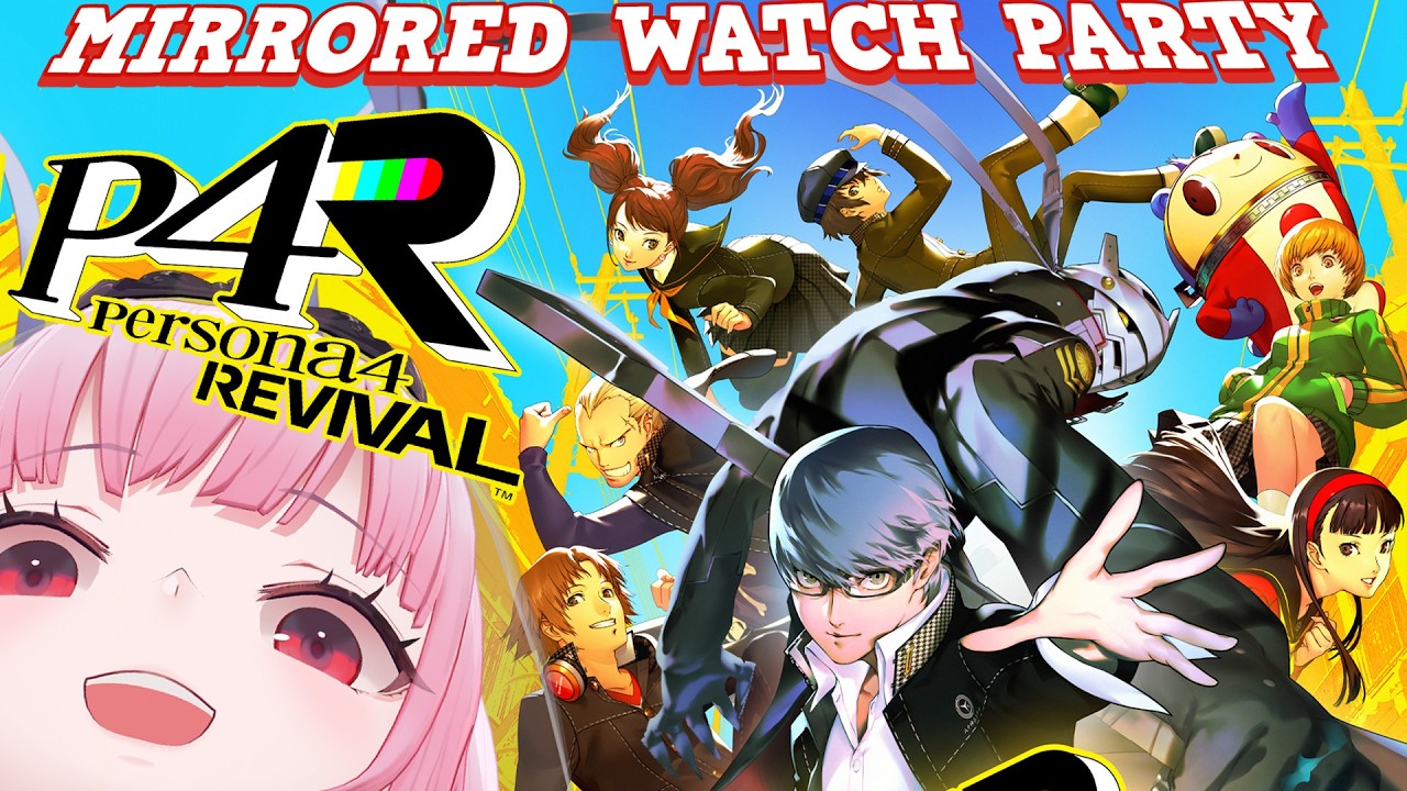 【Persona 4 Revival News?!】facing my shadows with the dead beats. full mirror watchalong! #calliolive