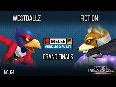 Melee @ Verdugo #64 - Westballz (Falco) VS Fiction (Fox) - SSBM - Grand Finals