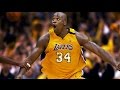 Shaquille O Neal Top 10 Career Plays