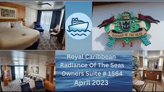 Royal Caribbean Radiance of the Seas | 1-Bedroom Owner’s Suite Tour #RadianceOfTheSeas #OwnersSuite