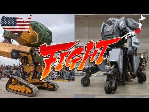 Giant Robot Duel - MegaBot VS Kuratas [クラタス] Supercut (Fights only)