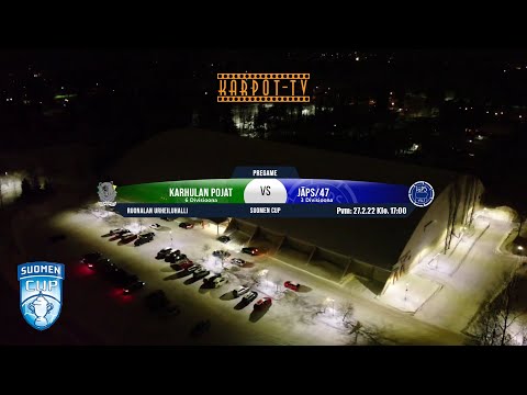 27.2.2022 | KarPo 6div. - JäPS/47 3Div. | Suomen CUP | Ruonalan urheiluhalli
