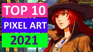 Top 10 MASTERPIECES PIXEL ART Indie Games Upcoming in 2021