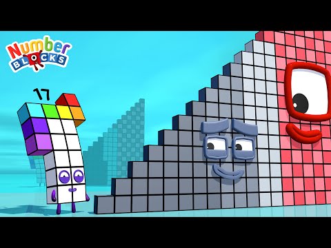Numberblocks Step Squad 17 to 190 - The Amazing Step Squad Numberblocks
