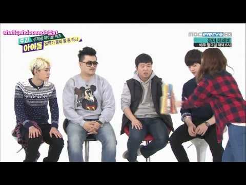 [ENG] 140115 Weekly Idol Ilhoon and Sungjae Quiz Full Cut