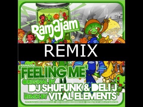 Feeling Me - Dj Shufunk & Deli J - Vital Elements (V2E) Remix - Ramajam Recordings 006