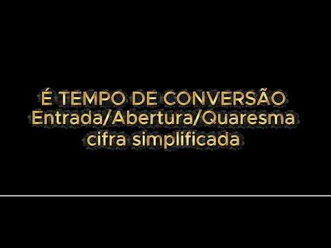 É Tempo De Conversão - Canção Nova