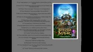 Strange Magic Official Movie Soundtrack List 2015