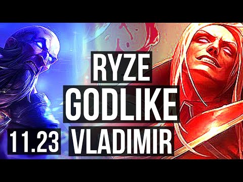 RYZE vs VLADIMIR (MID) | 12/2/10, Godlike | BR Master | 11.23