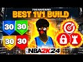 GAME BREAKING *NEW* BEST 1v1 BUILD is THE MOST OVERPOWERED BUILD IN NBA 2K24 - BEST BUILD 2K24