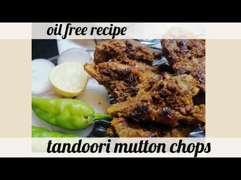 Tandoori Mutton chops Recipe|Restaurant style mutton chops|Oil Free chops|Eid Special