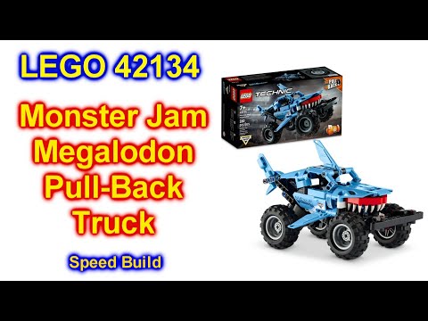 LEGO Monster Jam Megalodon 42134 Unbox Speed Build