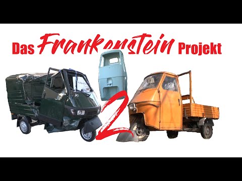 Neue Technik in alter Piaggio Ape?! - Das Frankenstein Projekt Teil 2 - Die Apeschrauber