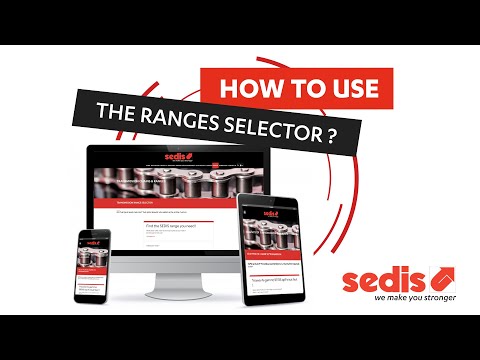 SEDIS - the tutorials - how to use the ranges selector ?
