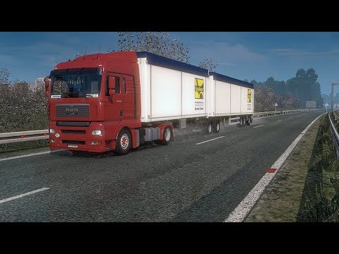 MAN TGA - Euro Truck Simulator 2 v1.28 - Promods 2.20 - Berlin(D) - Kassel(D)