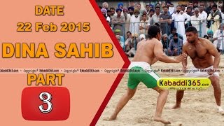 Dina Sahib (Moga) Kabaddi Tournament 22 Feb 2015 Part 1 by Kabaddi365.com