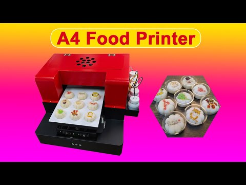 2022 New CSC1-4 CISS four cup coffee printer for Cookies