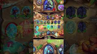 INSANE FROG game with 2X DEATHRATTLE QUEST  #hearthstonebattlegrounds #xqn #gaming