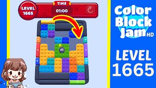 Soluzione del Livello 1665 di Color Block Jam