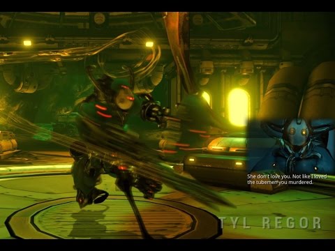 Warframe - Uranus Boss Fight: Tyl Regor (Solo)