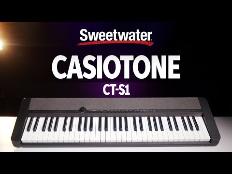 Sintezatorius Casio CT-S1WE video