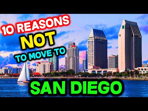 Part of a video titled Top 10 Reasons NOT to Move to San Diego, California - YouTube