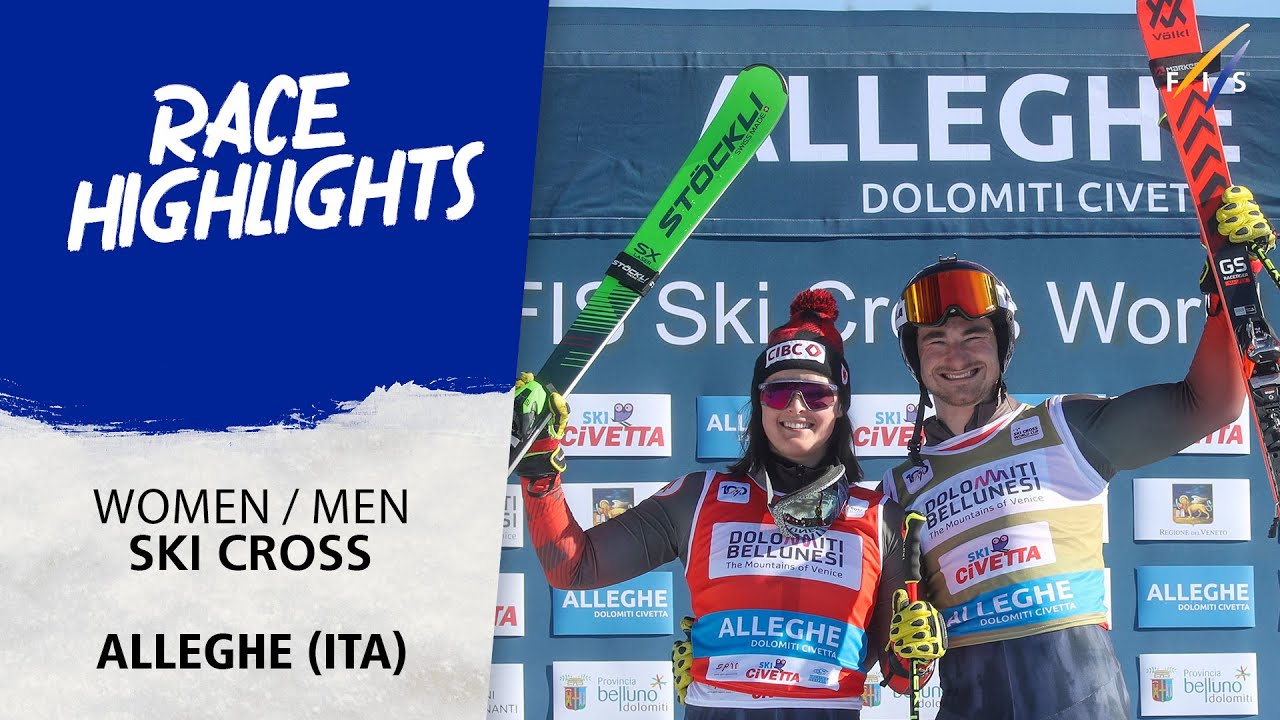 Thompson and Howden cap off big day for Canada in Alleghe | FIS Freestyle Skiing World Cup 23-24