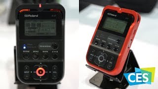Video thumbnail for Roland R-07 Portable Audio Recorder - First Look at CES 2018 by Tomas Villegas